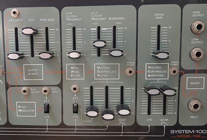 Roland-System 100 102 Expander module #2